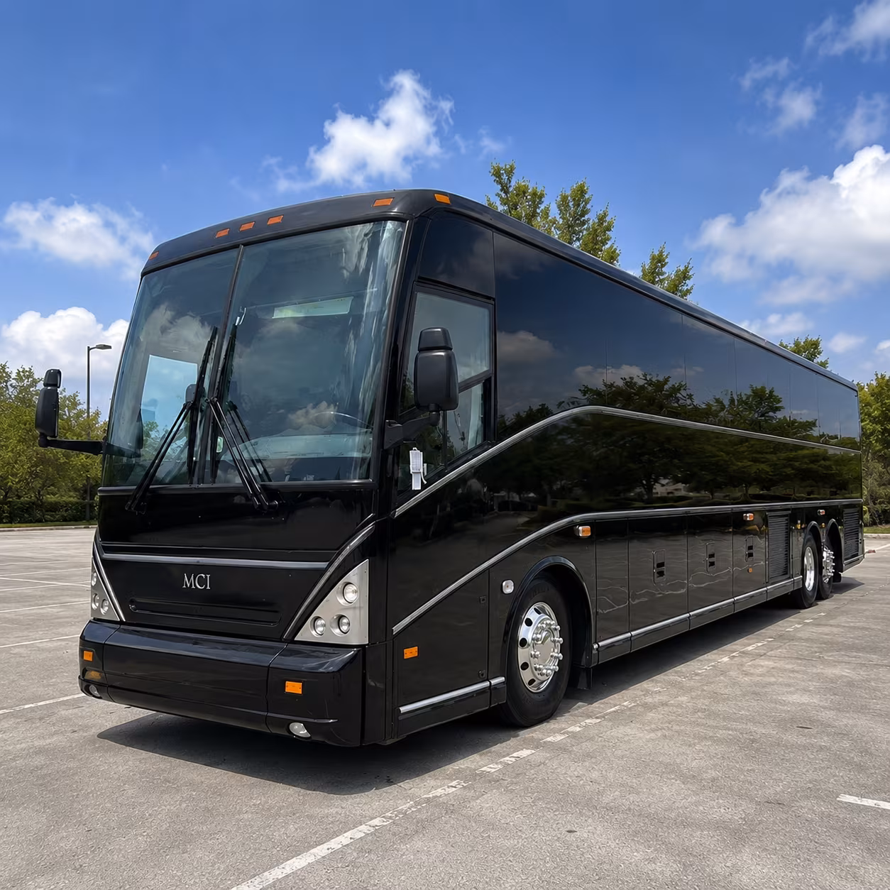 large group buses for rose bowl corporate events and hospitality