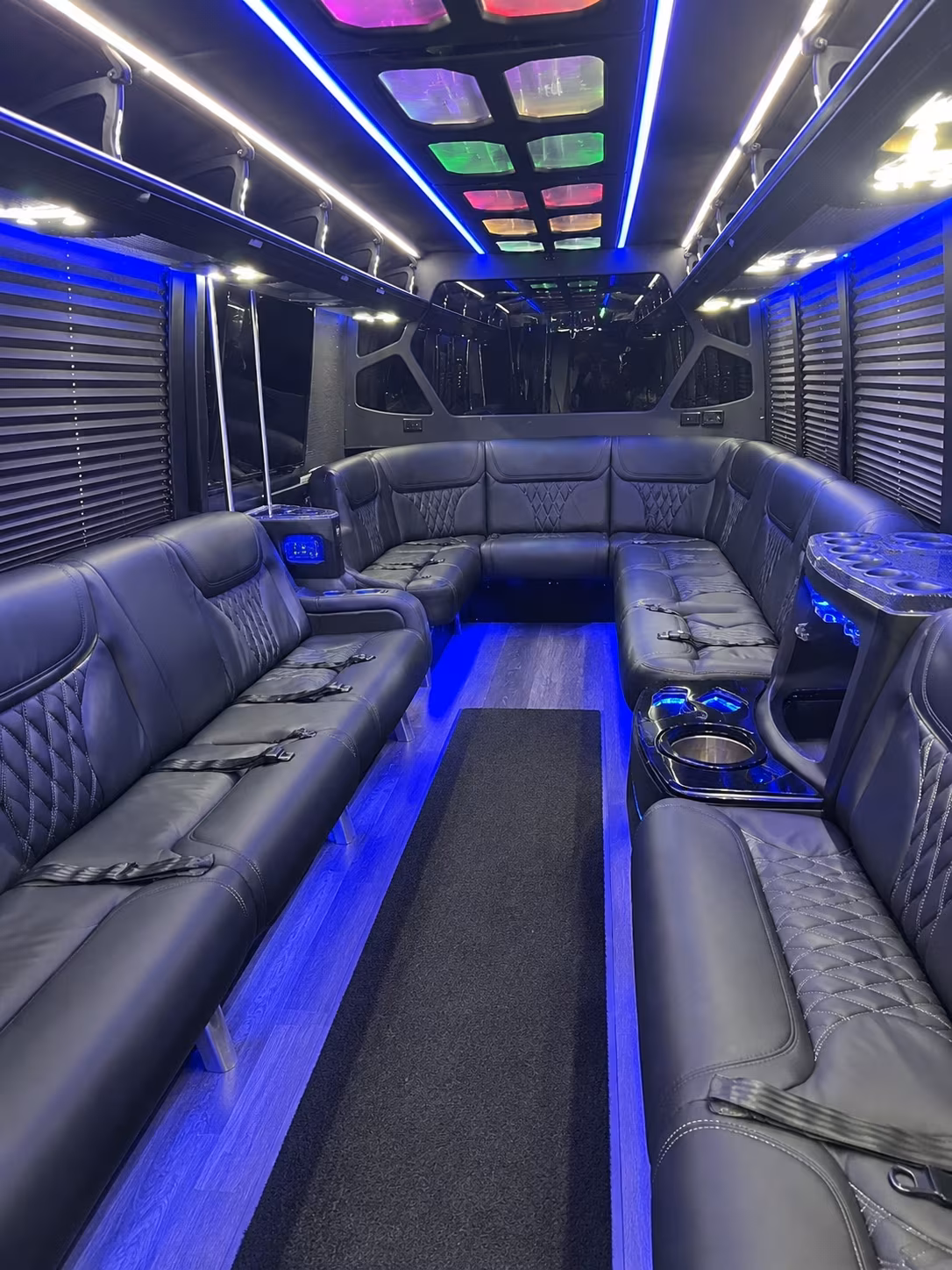 pasadena holiday party bus rental
