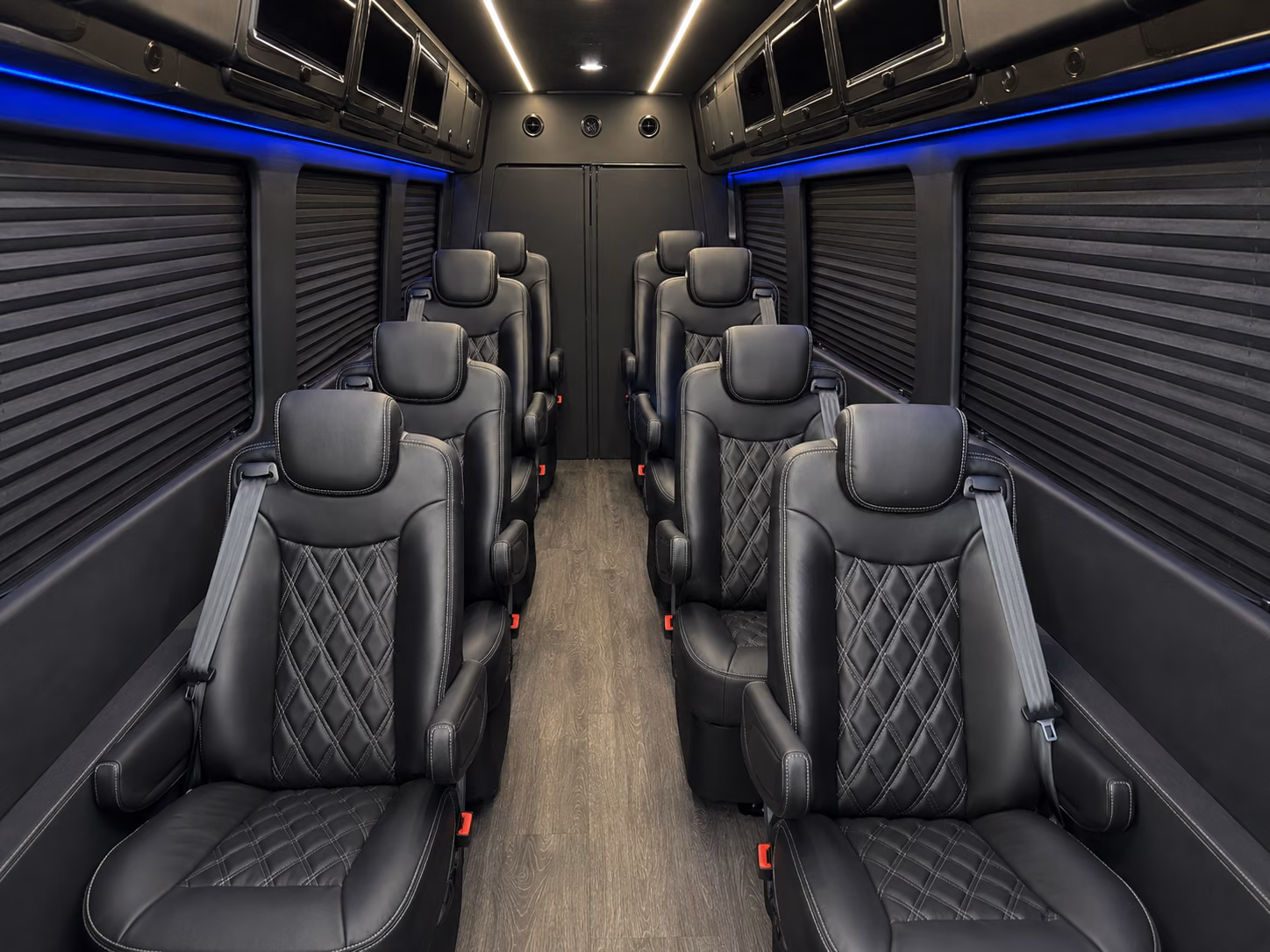 pasadena long distance transportation onboard seating