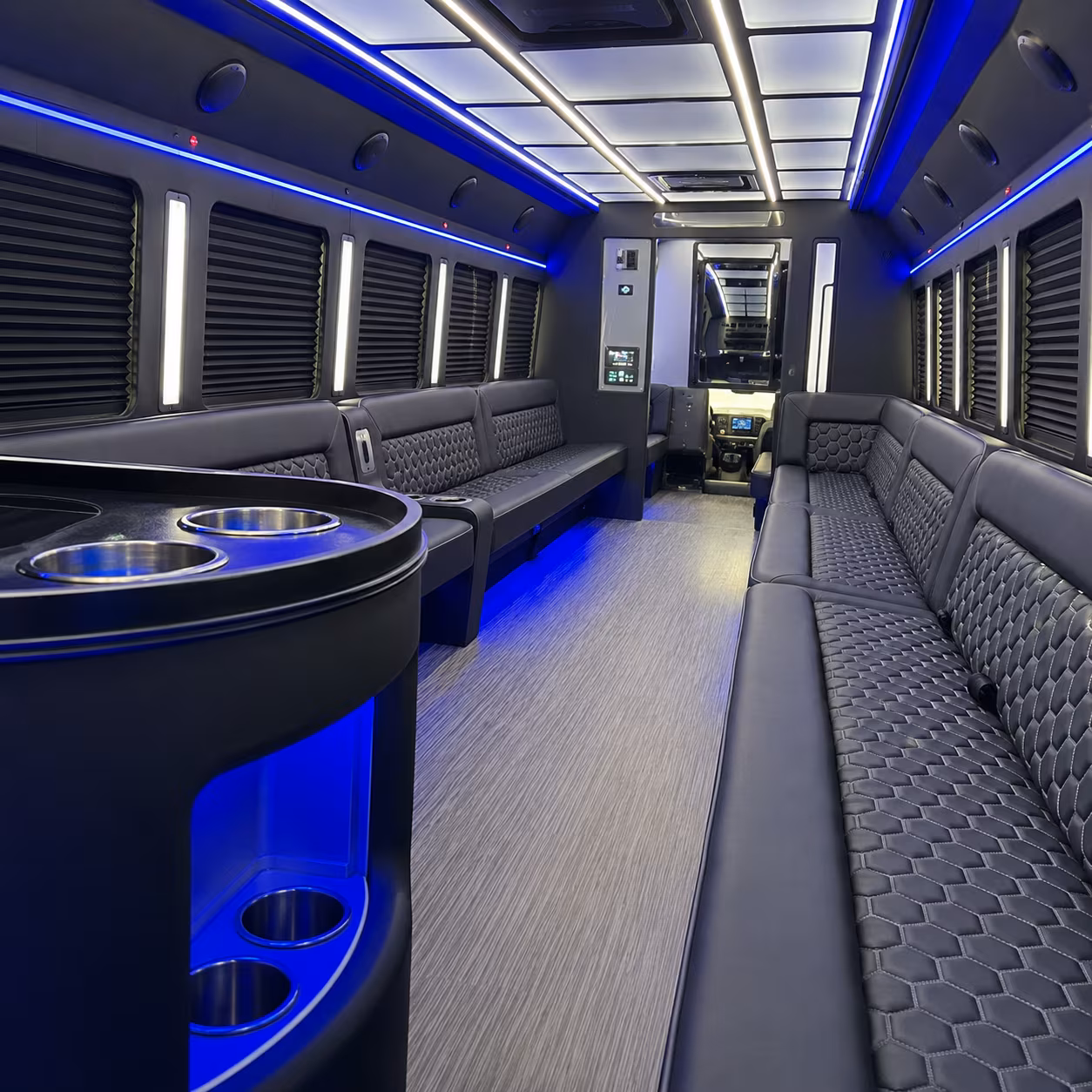 pasadena quinceanera sweet 16 party bus rental