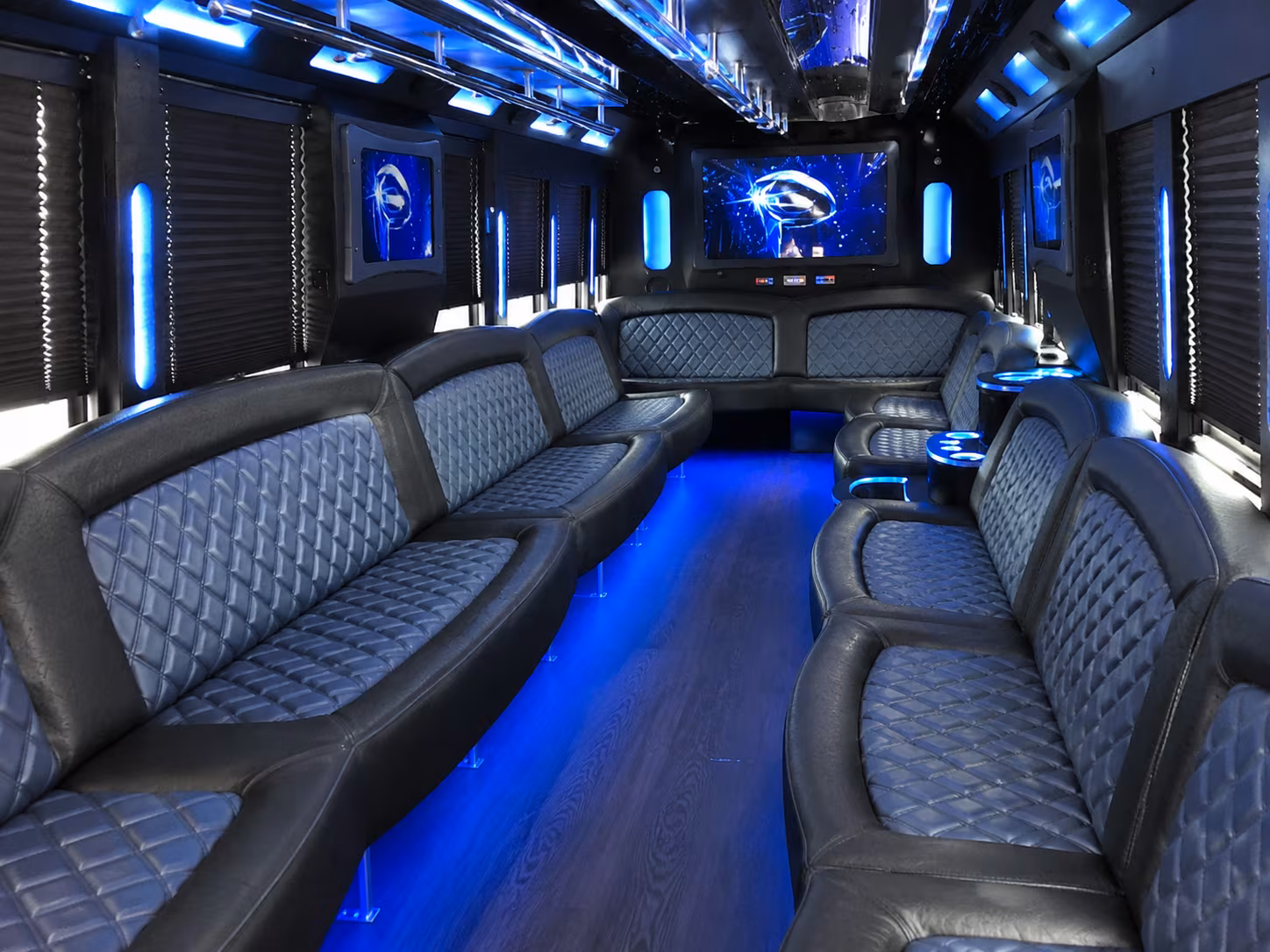 pasadena sporting event party bus rental