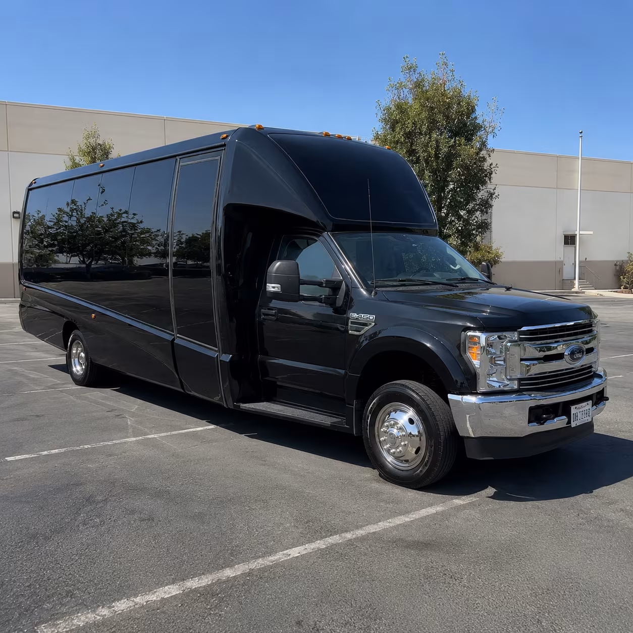 pasadena wedding party bus rental