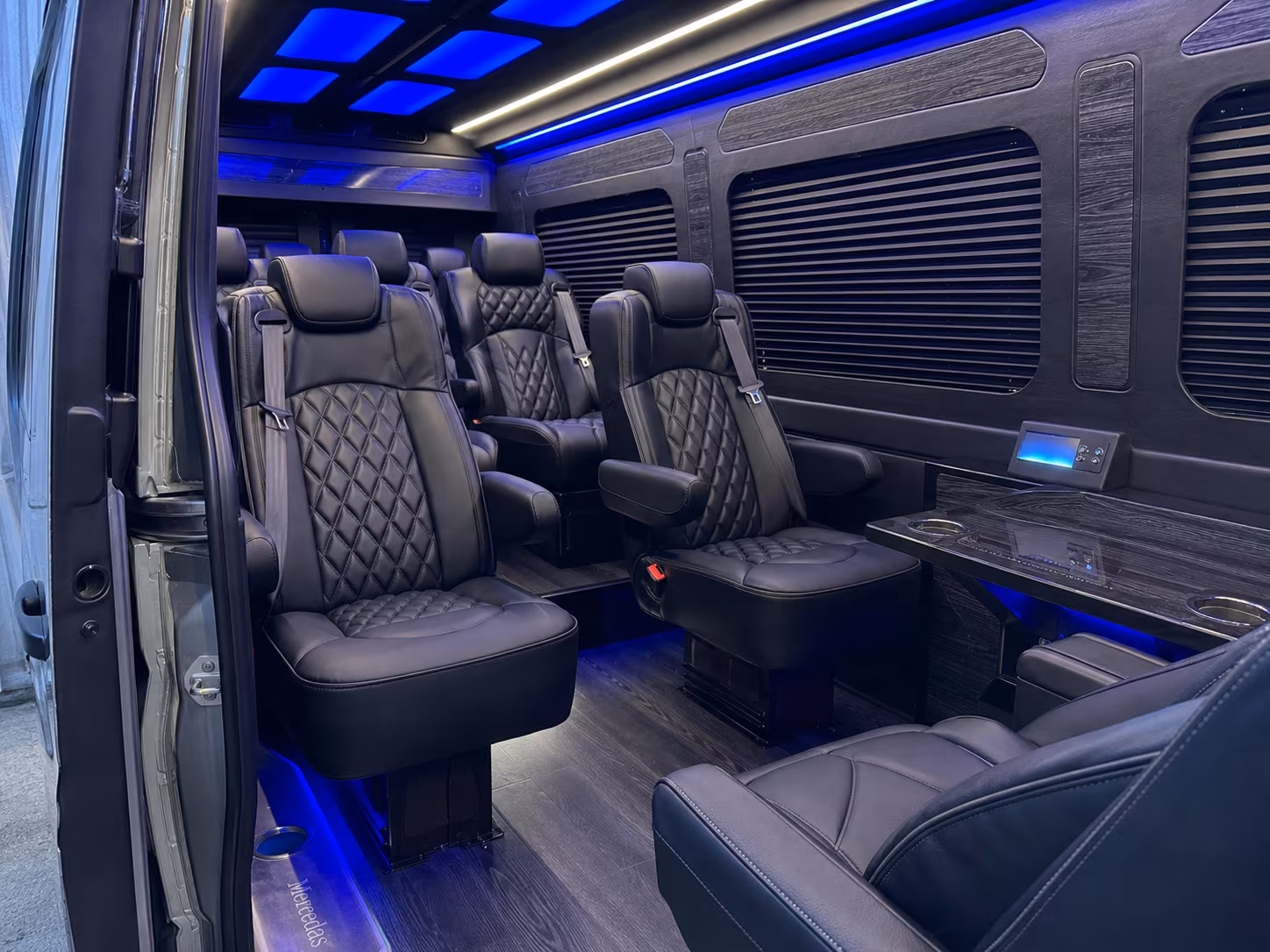 sprinter van transportation for groups and events across pasadena